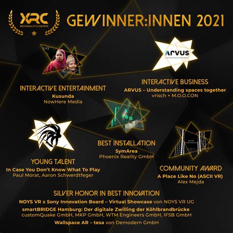 Am 12. November zeichnete der nextReality.Contest 2021 digitale ...