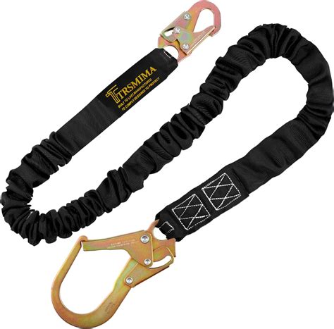 Amazon.com: TRSMIMA Safety Harness Lanyard Retractable - Fall ...