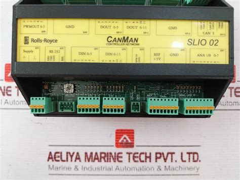 Rolls-royce SLIO 02 Canman Controller Network – Aeliya Marine Tech