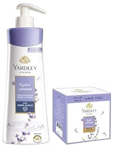Buy Yardley English Lavender Hand & Body Lotion for Women, 350ml + 50ml ...