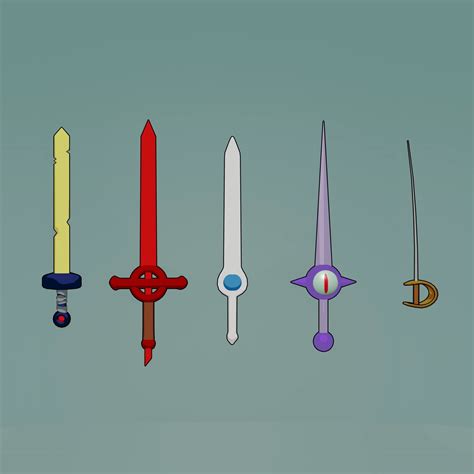 ArtStation - Adventure Time Swords
