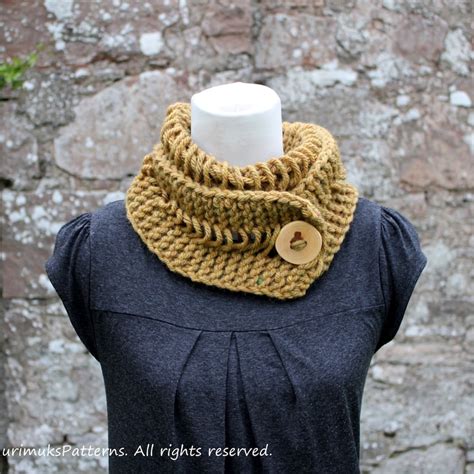 Image result for Button Scarf Tutorial