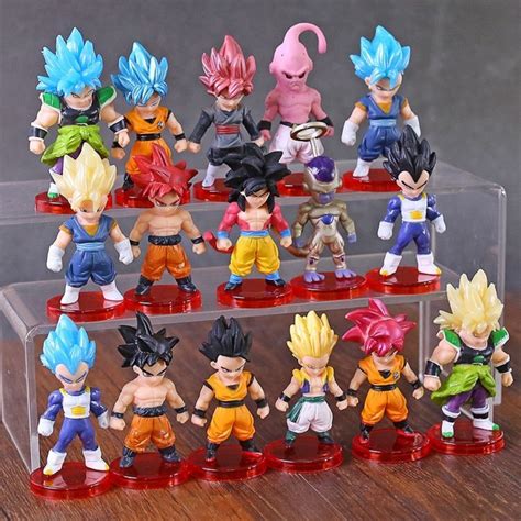 ACTION FIGURE DRAGON BALL Z - 7CM - DIVERSOS MODELOS - GOKU FREEZA ...