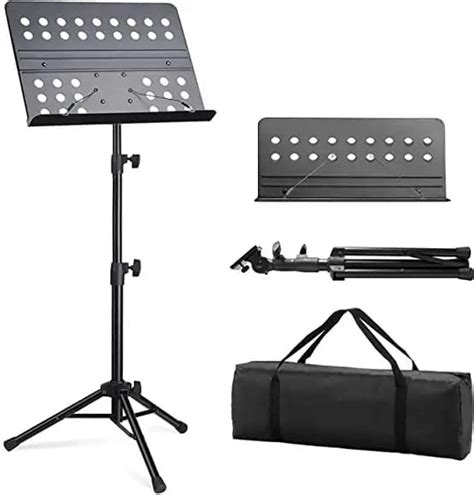 Mustang Orchestral Music Stand Professional Notation Stand Foldable ...