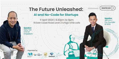 The Future Unleashed: AI and No-Code for Startups, Ichigo Ichie Cafe ...