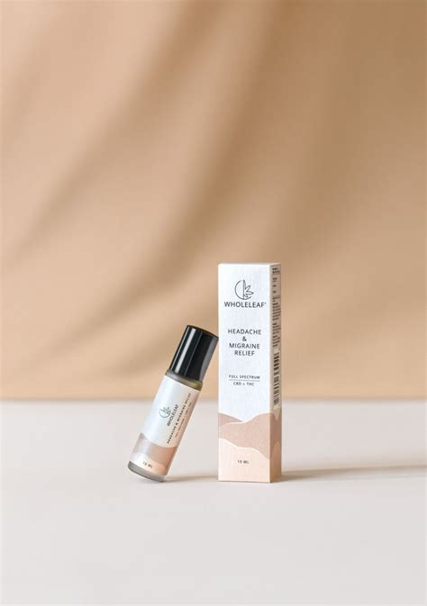 Wholeleaf Headache & Migraine Relief (CBD) Oil, 10 ml Price, Uses, Side ...