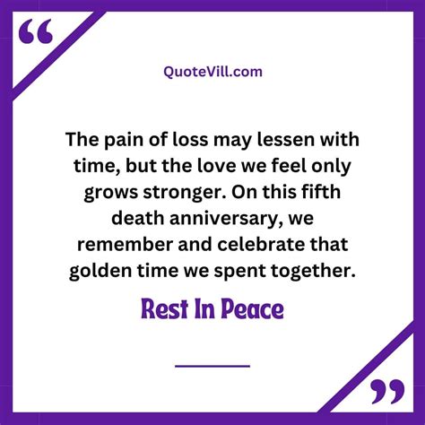 30 Heartfelt 5 Year Death Anniversary Quotes To Remember