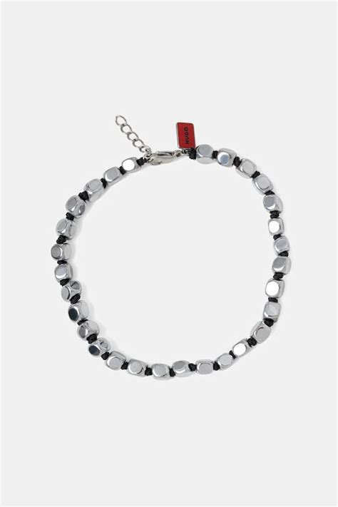 HUGO bransoletka E-CUBESCORD2-BRA męska 50544514 | Answear.com