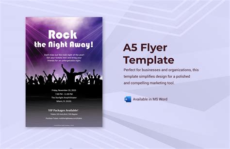 Word Flyer Templates Free Download