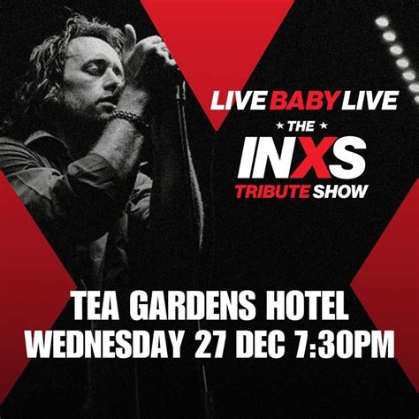 Live Baby Live: The INXS Tribute Show | Tea Gardens Hotel, Tea Gardens ...