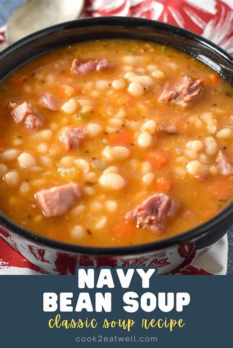 Comforting Navy Bean Soup: A Hearty Recipe for Cozy Nights | Homemade ...
