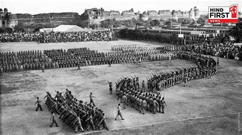 First Republic Day was celebrated at Irwin Amphitheatre, 100 fighter ...