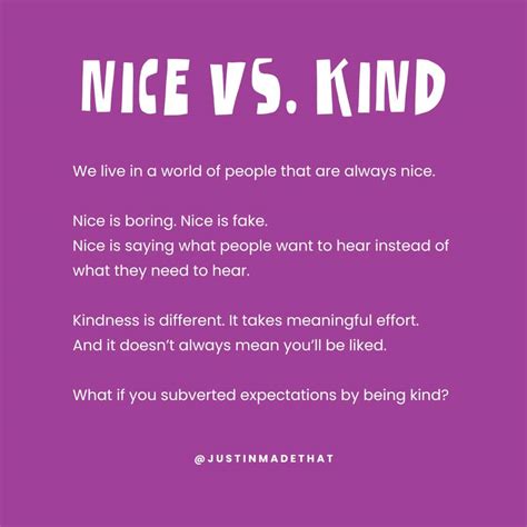 Nice vs. Kind - SoCurious