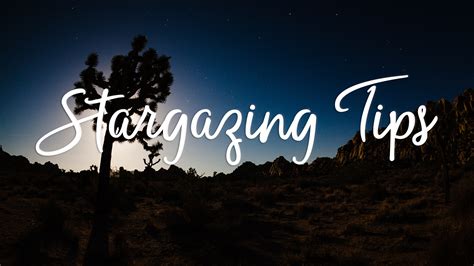 Stargazing Tips 的图像结果