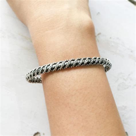 Twisted Silver Adjustable Kada – SILBERUH