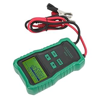 Digital Battery Tester, Reverse Connection Protection 6 Language Car ...