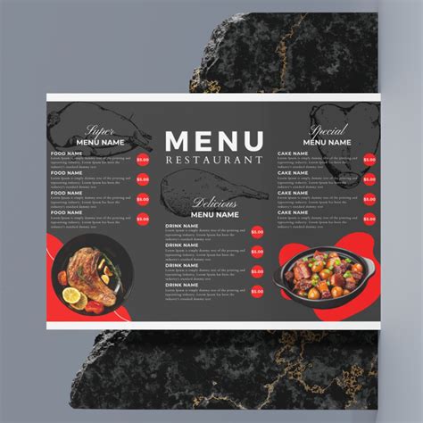 Menu Sheet 的图像结果