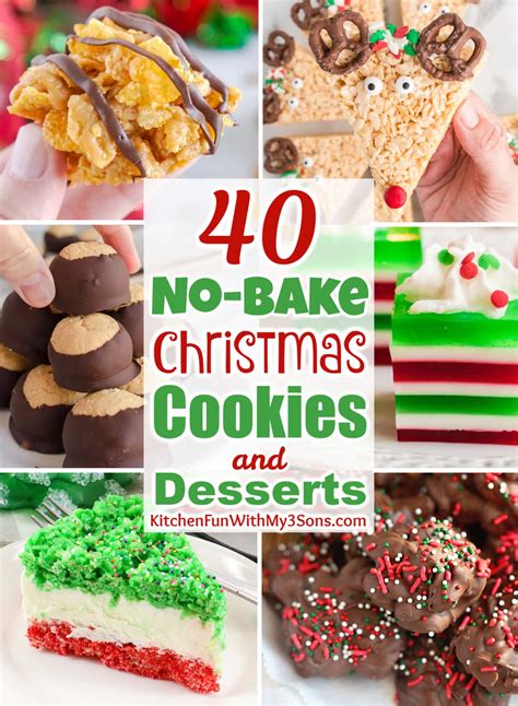 Christmas Recipes For Kids No Bake
