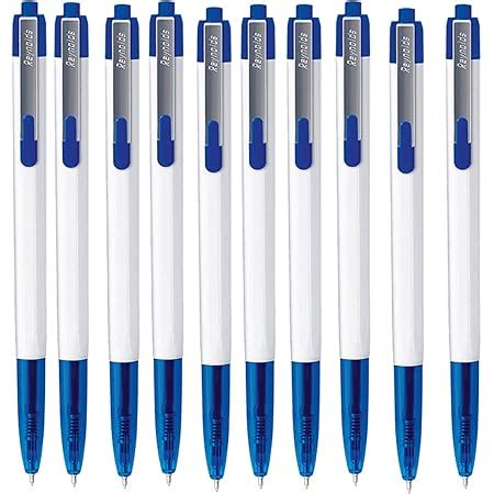 Reynolds 046 RT BP 20 PENS JAR, BLUE Ball Pen I Lightweight Ball Pen ...