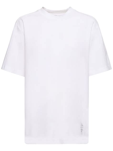 Sportswear logo cotton blend t-shirt - adidas By Stella McCartney ...