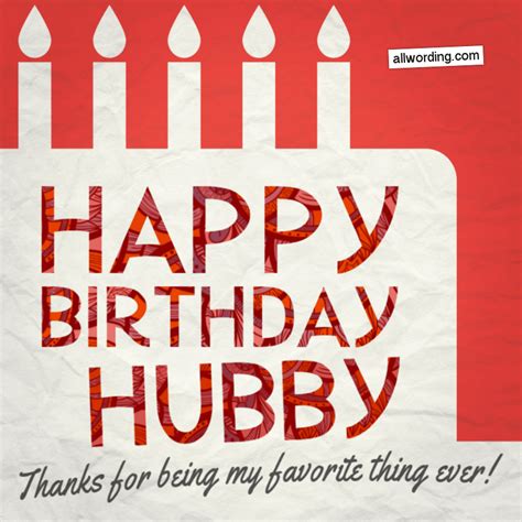 30+ Ways to Say Happy Birthday to Your Husband | Grain of sound
