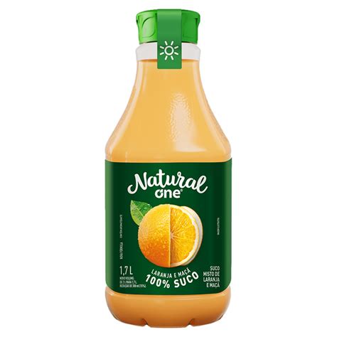 Suco Natural One Laranja Ma&ccedil;&atilde; 1,7L - Sam's Club