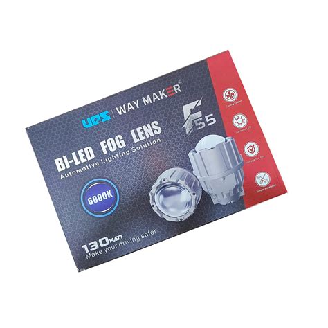 AES UPS WAY MAKER F55 130W BI-LED Fog Lamp Projector - Single Color