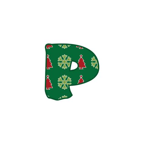 Initial Christmas Letter P Logo Designs. It will be suitable for which company or brand name ...