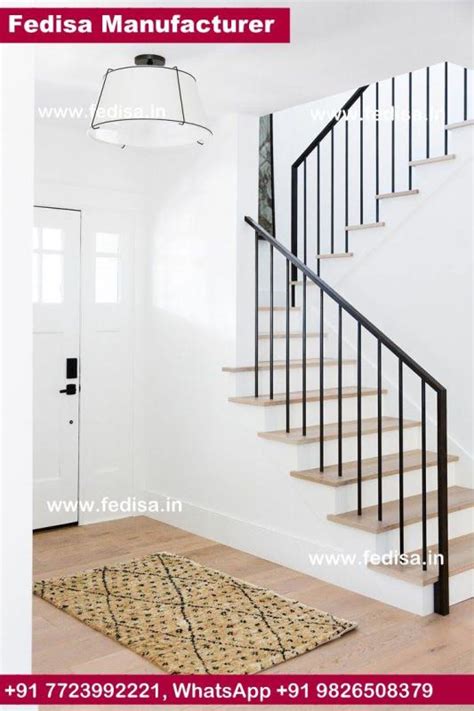 C Channel Stairs Wrought Iron Handrails For Stairs Steel Rods For ...