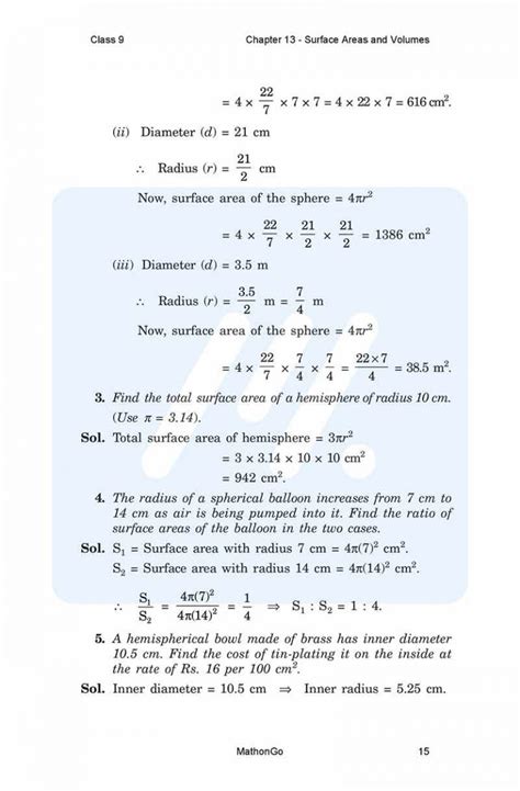 Image result for Math Chapter 13Ex 13.3 Class 9 Sum4