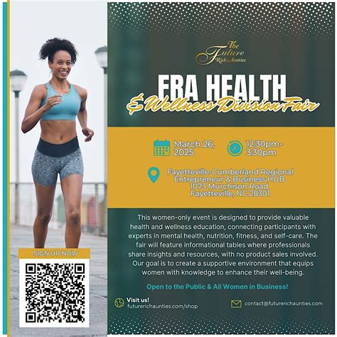 THE FUTURE RICH AUNTIES (FRA) HEALTH AND WELLNESS DIVISION FAIR ...