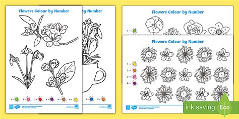 Free! Flower Colouring Pages - Primary Flower Colouring In