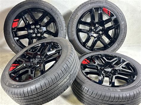 20" CHEVROLET BLAZER GLOSS BLACK WHEELS RIMS & TIRES OEM SET (4) 2019-2021 5849 | eBay