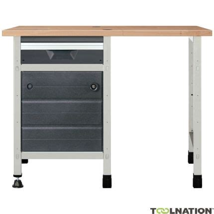 Wolfcraft 8065000 Workbench 43.9kg - 1130 x 650 x 860 mm