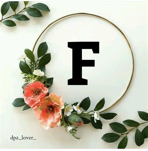 Floral Alphabet Wallpaper