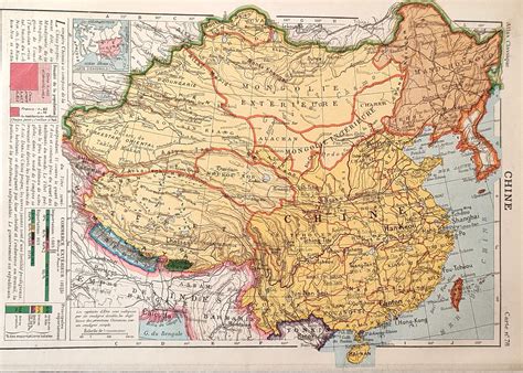 1930s French map of China : r/MapPorn