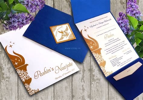 ZINIA JC : Navjote Invitation Cards For A Boy