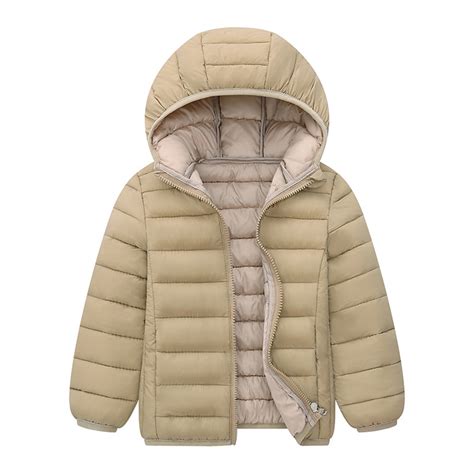 LIhncine Children's Down Jacket Boys and Girls Spring Autumn Jacket ...