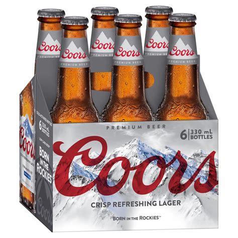 Coors Lager Bottles 330ml BoozeBud, 58% OFF