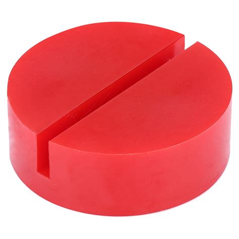 Keenso Universal Jack Pad, Rubber Slotted Frame Rail Floor Jack Pads ...