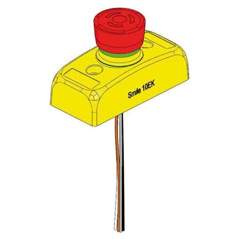 Buy ABB Smile 10 EK Emergency Stop Button 2TLA030051R0600 Online at ...