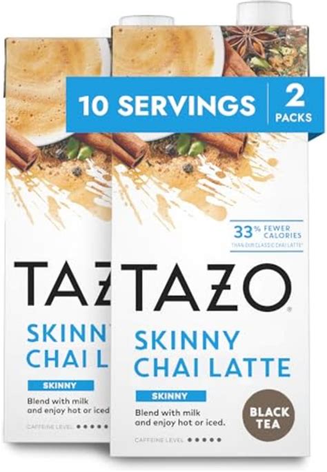 Amazon.com: TAZO Classic Chai Latte Black Tea Concentrate, 32 oz (Pack ...