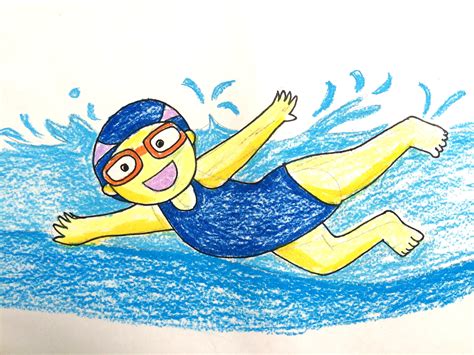 How To Draw A Person Swimming - Drawing Tips Guide