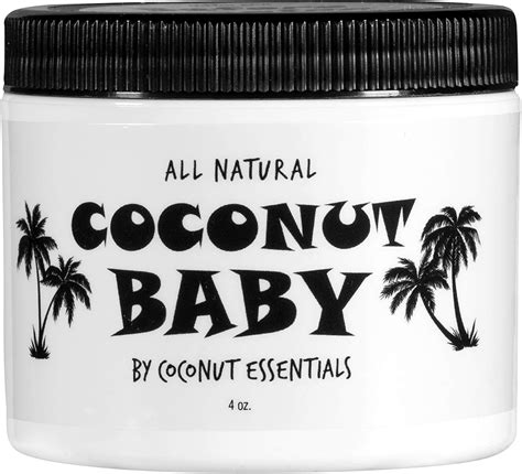 Coconut Baby Oil Organic Moisturizer - for Hair and Skin - Cradle Cap ...