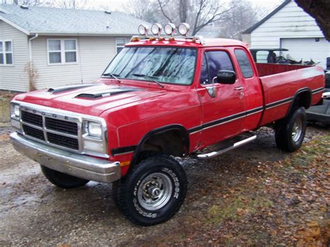 1992 Cummins Dodge Ram W250 4x4 1st gen 12 Valve Turbo Diesel Extended ...