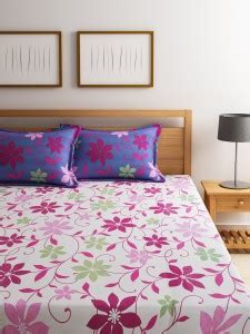 Raymond 104 TC Cotton Double Abstract Flat Bedsheet - Buy Raymond 104 ...