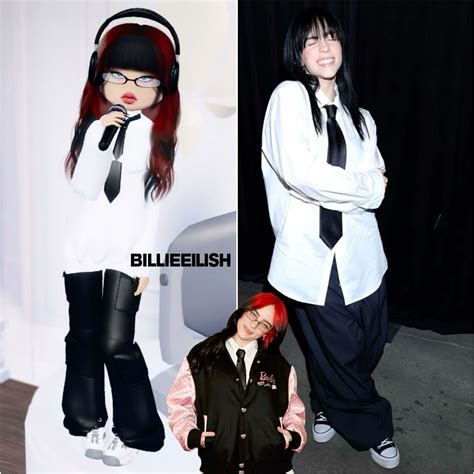 dress to impress(dti)billie eilish lunch outfit idea!non-vip(celebreties)