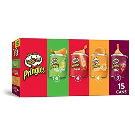 Pringles Flavored Variety Pack - 15 Count, 20.6oz India | Ubuy