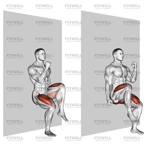 March Sit (wall): Exercise Guide, Techniques, Benefits, How to, Muscles Worked, Tips & Tricks ...