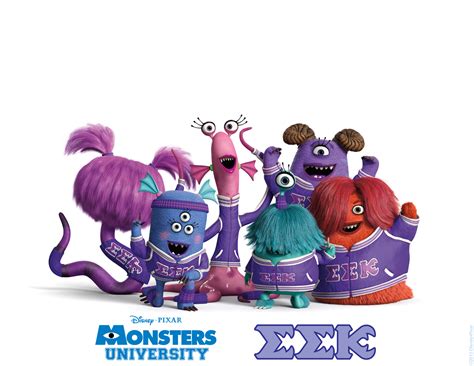 Conozcan las fraternidades de ‘Monsters University’ - VGEzone